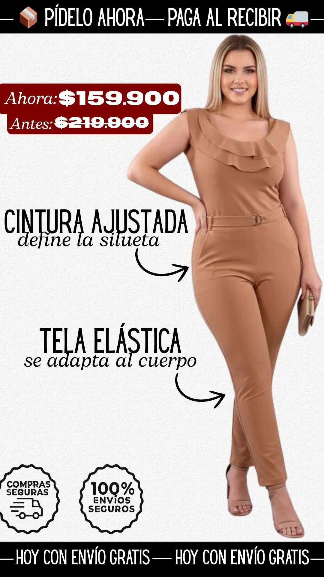 Enterizo Belle - Luce perfecta en cualquier ocasión