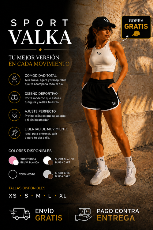 SPORT VALKA + GORRA GRATIS✨ VÍSTETE COMO TE QUIERES VER