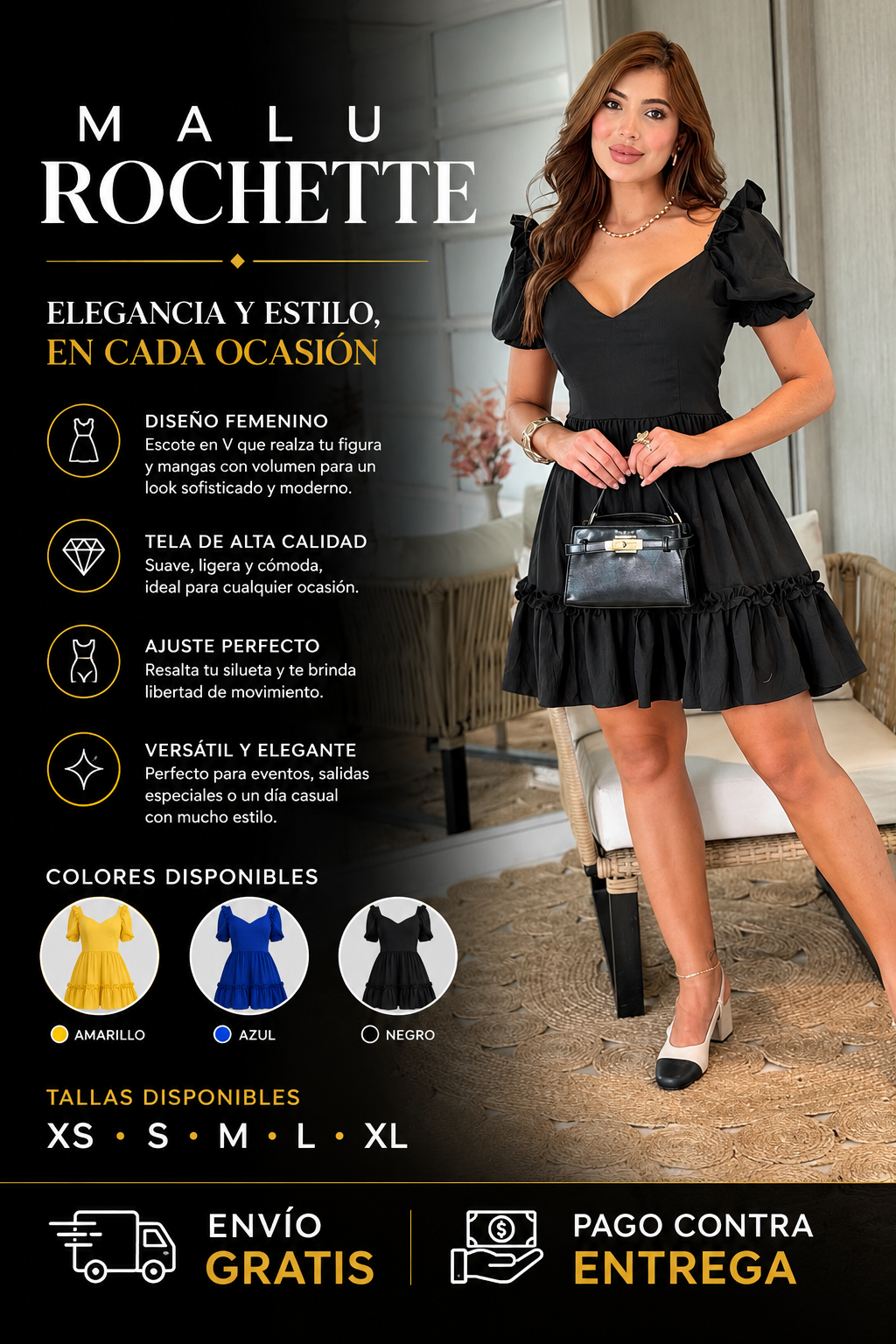 MALU ROCHETTE - El vestido que hace el look por ti