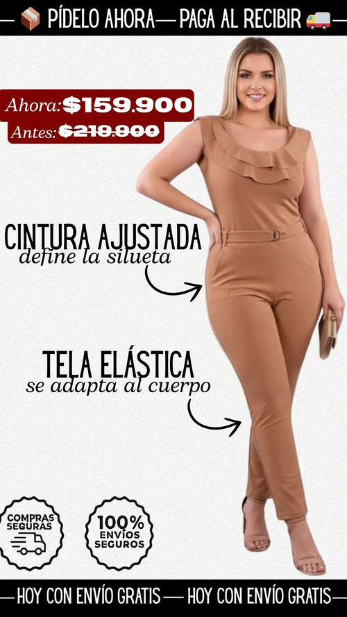 Enterizo Belle - Luce perfecta en cualquier ocasión