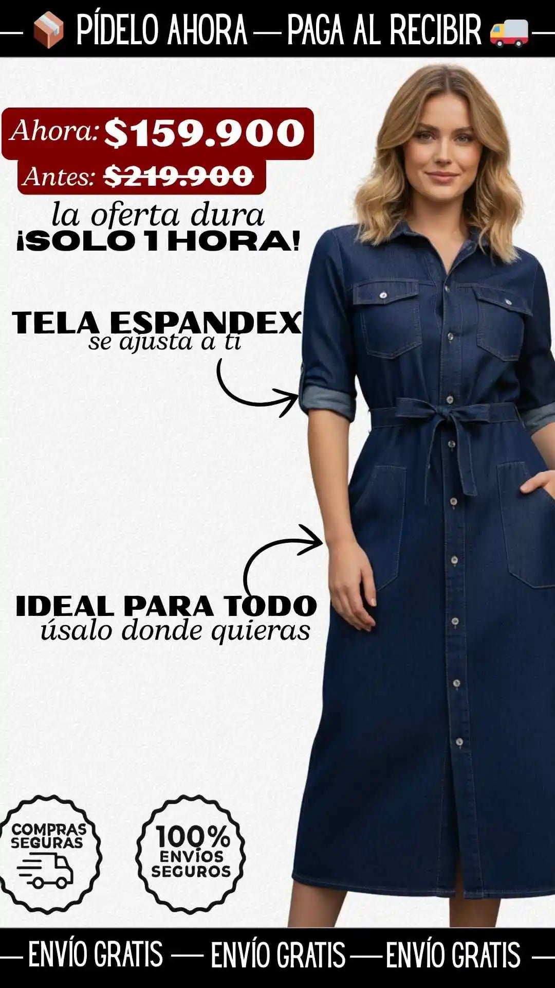 VESTIDO DENIM – Define tu figura, domina tu estilo